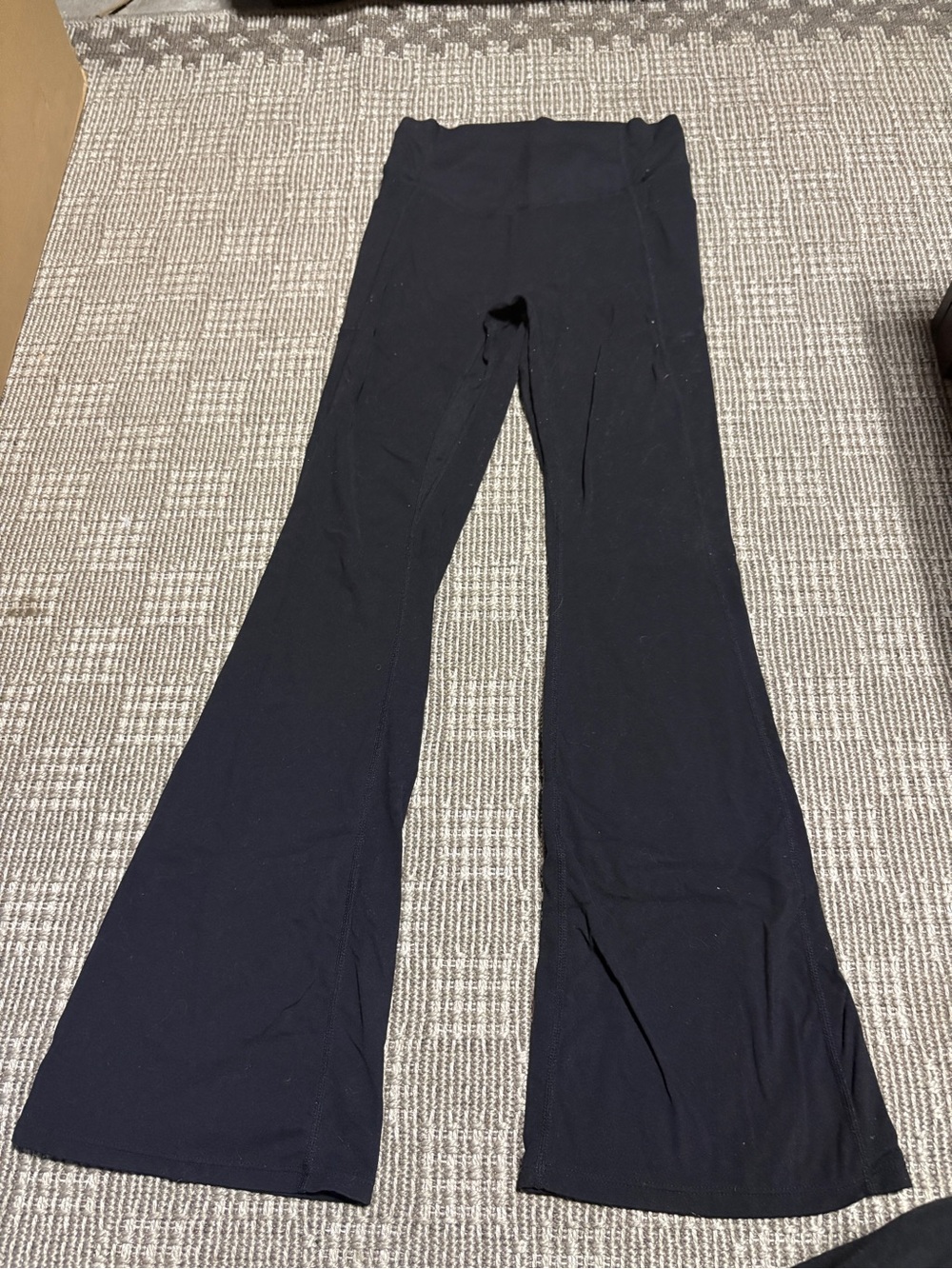 HALARA Black High-Rise Flare Leggings